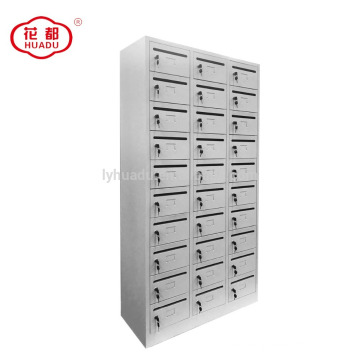 Luoyang personalizar armario de acero del buzón de 30 puertas